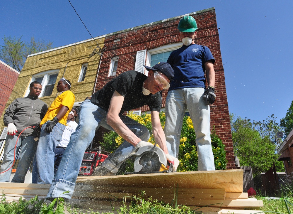 NDW Seabees Rebuild Together in Washington