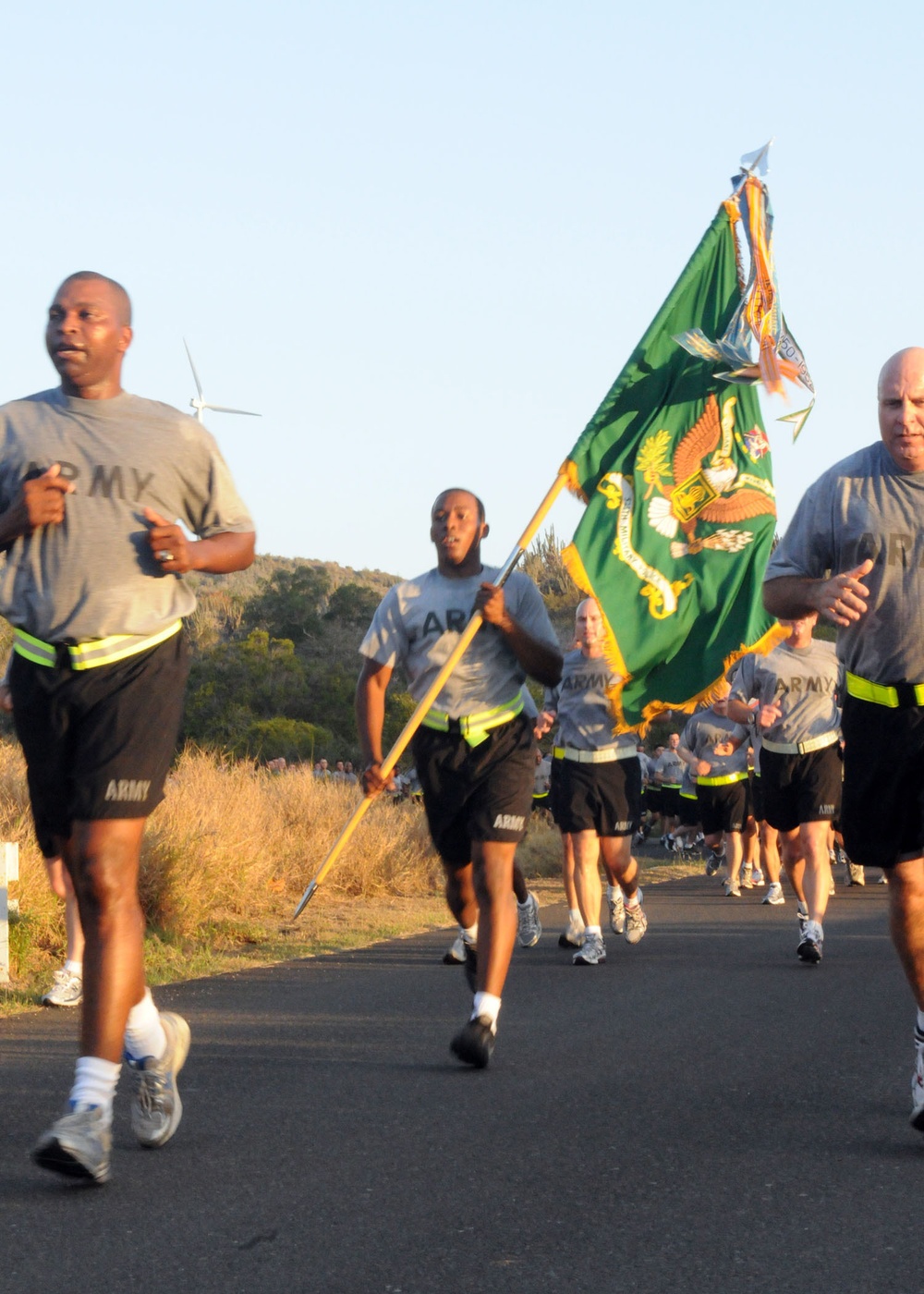 525th MP Battalion Formation Run