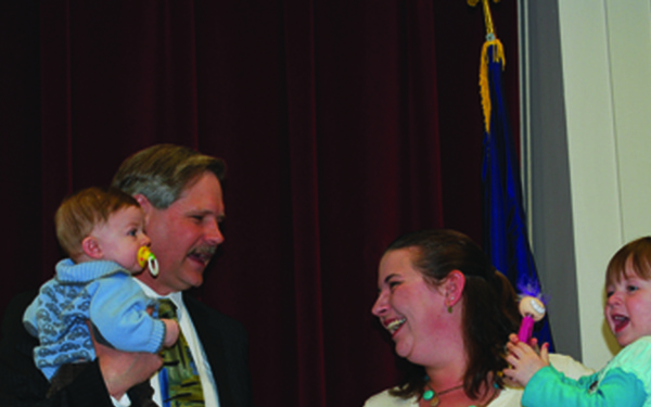 Military Children Recognized by Proclamation Signing