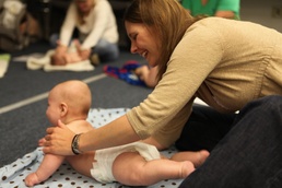 26th MEU Families Pamper Newest Members