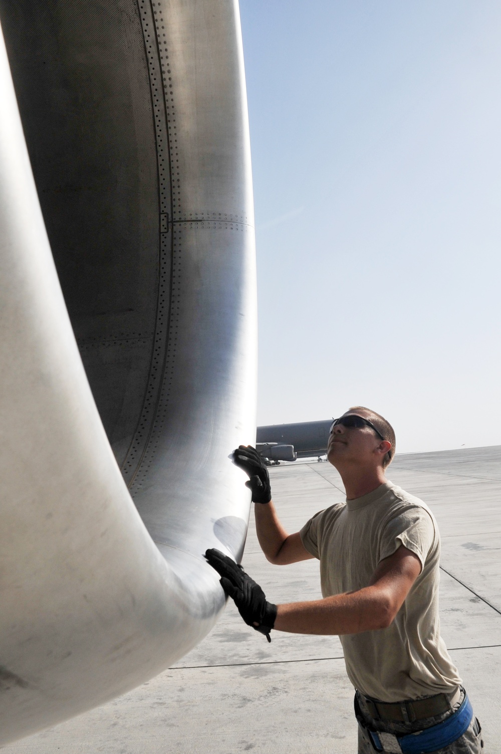 Joint Base MDL, Saint Charles Native, Supports Deployed Maintenance Effort for Air Refuelers As KC-10 Crew Chief