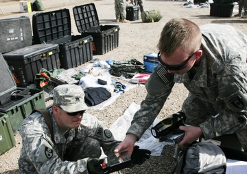 49th Military Police Brigade Conduct Customs Operations in Iraq