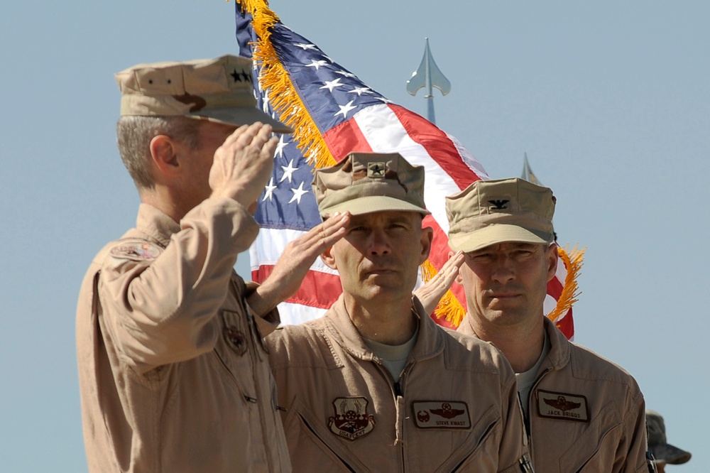 455th Air Expeditionary Wing Change of Command