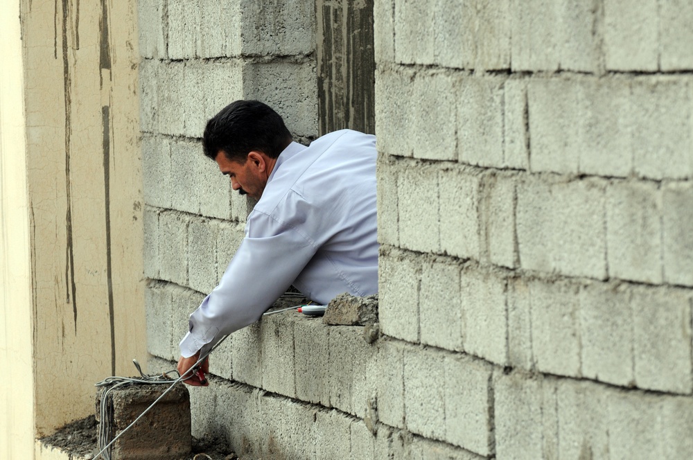 1-1 AD Assists Prison With Remodling Efforts