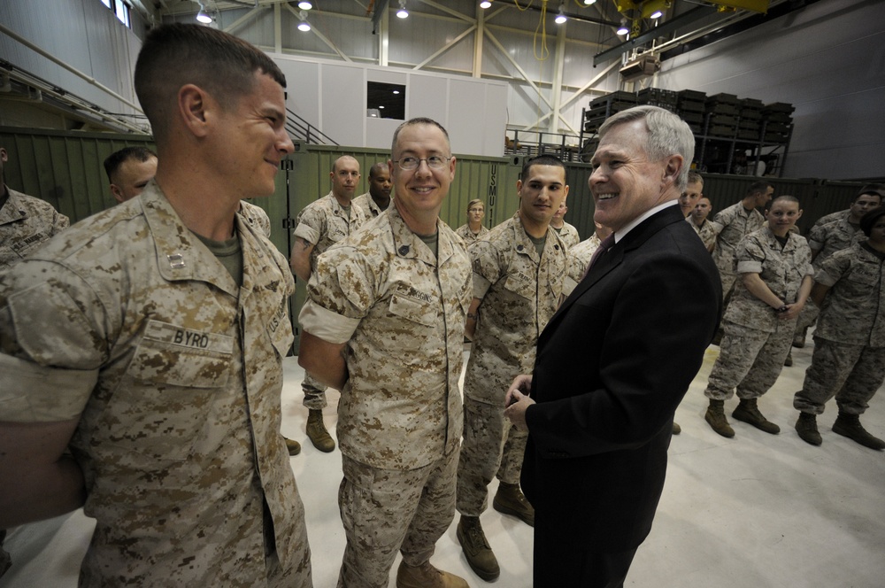 Secretary of the Navy the Honorable Ray Mabus