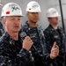 all-hands call aboard USS Monterey