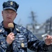 all-hands call aboard USS James E. Williams