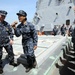 all-hands call aboard USS James E. Williams