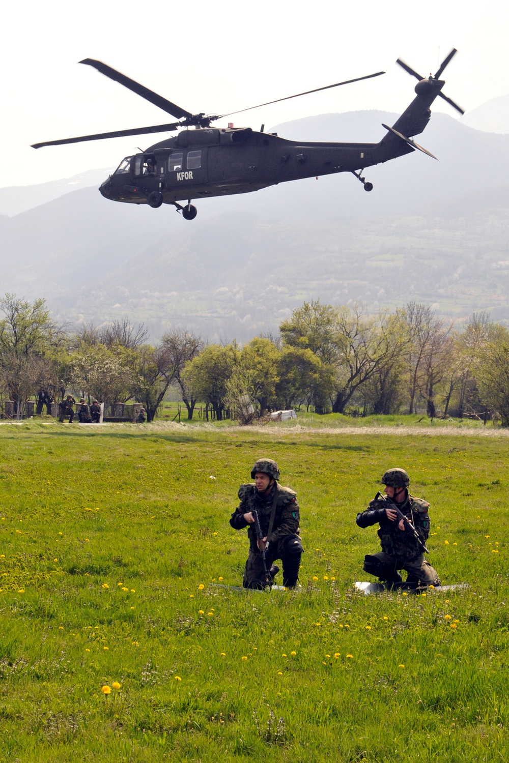 Polish KFOR Soldiers show quick reaction skills during validation exercise