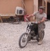Spc. Fixes Bike in Ghazni