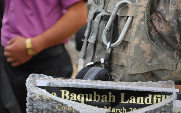 'Iraqi Leaders, U.S. Forces Honor 'Earth Day', Open Landfill'