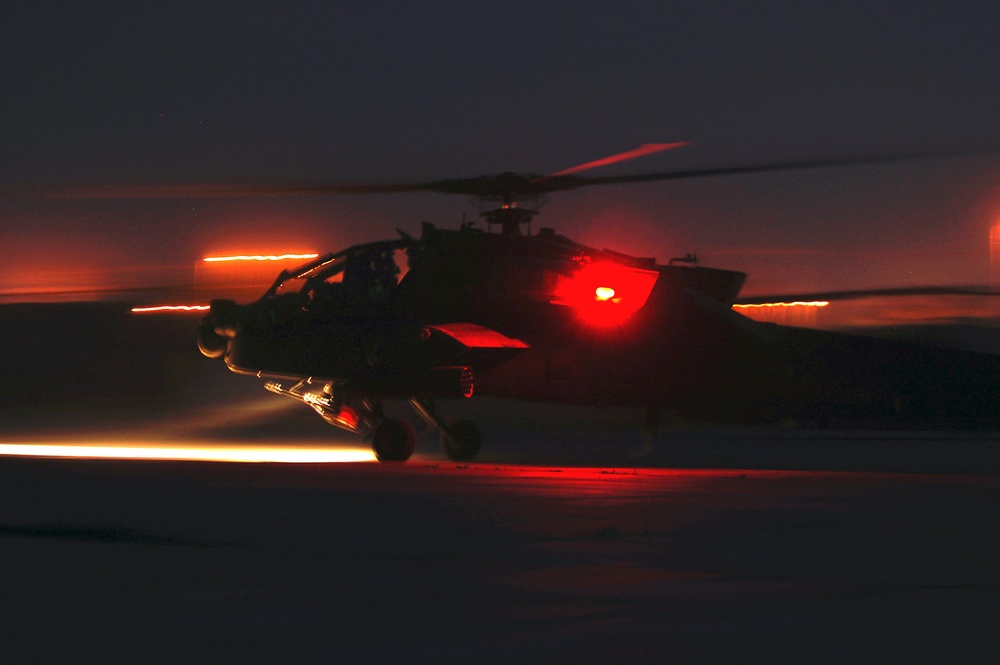 CAB Apache lights up the night