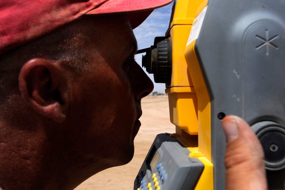 RED HORSE Airmen build facilities for warfighters