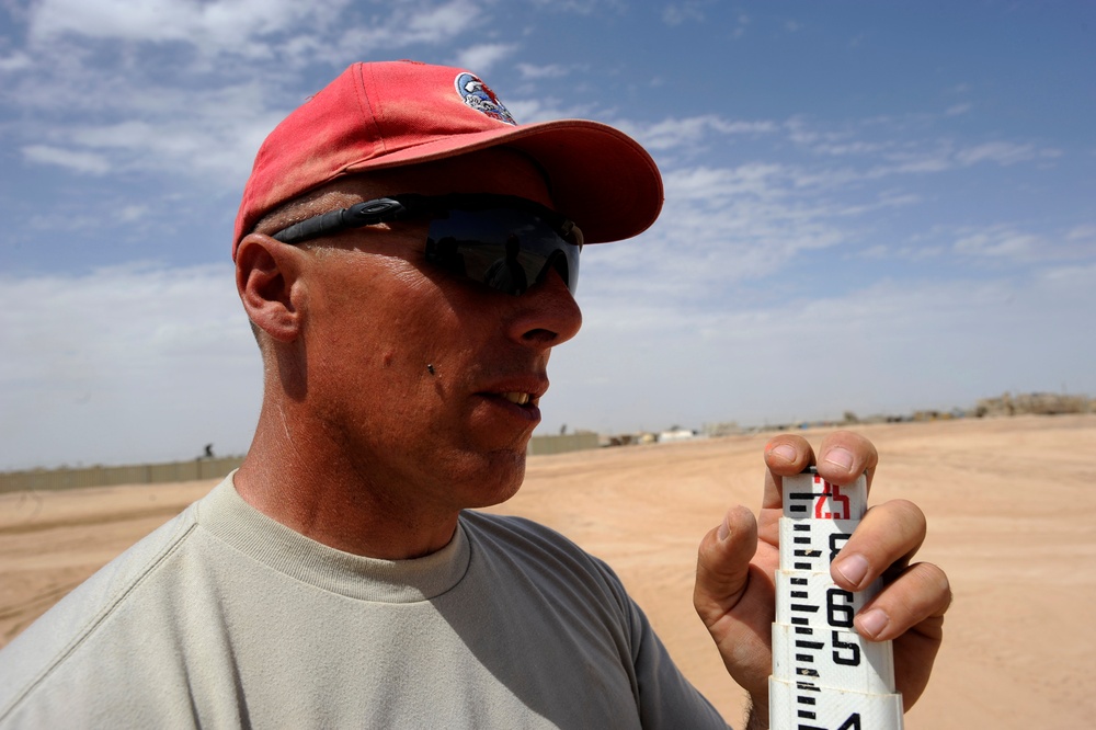 RED HORSE Airmen build facilities for warfighters