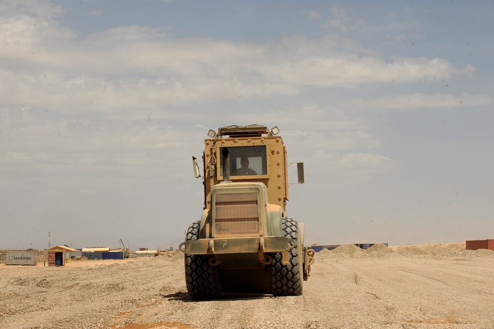 RED HORSE Airmen build facilities for warfighters