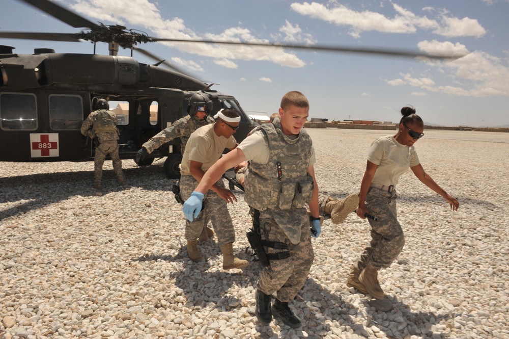 Joint Medical Effort Saves Lives at FOB Ghazni