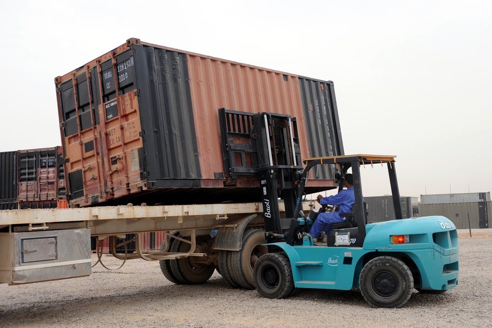 Container Repair Yard Prepares for Responsible Drawdown