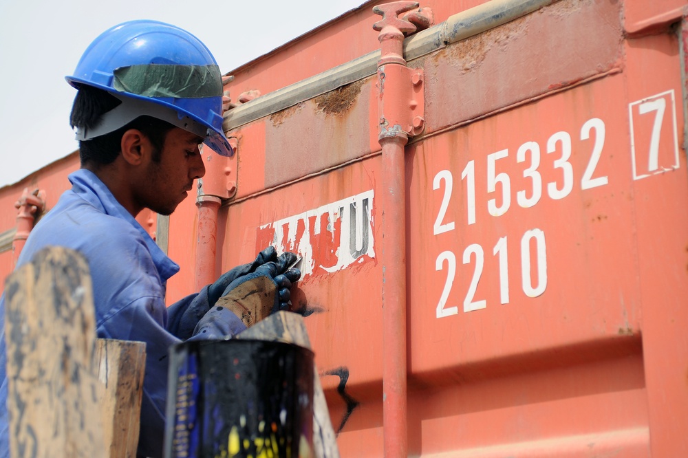Container Repair Yard Prepares for Responsible Drawdown