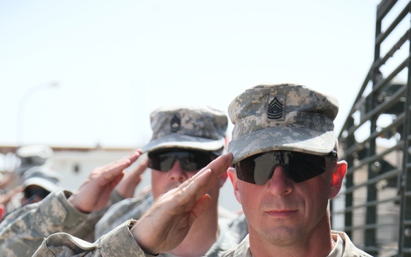 JCC Abu Ghraib Transfer Ceremony