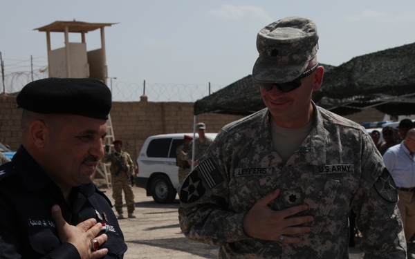 JCC Abu Ghraib Transfer Ceremony