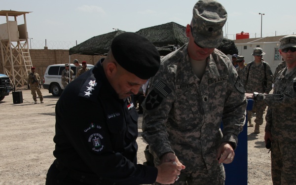 JCC Abu Ghraib Transfer Ceremony