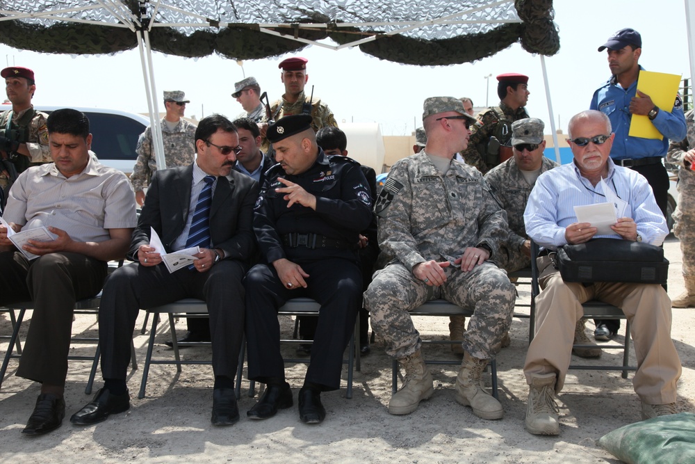 JCC Abu Ghraib Transfer Ceremony