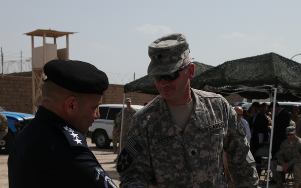 JCC Abu Ghraib Transfer Ceremony