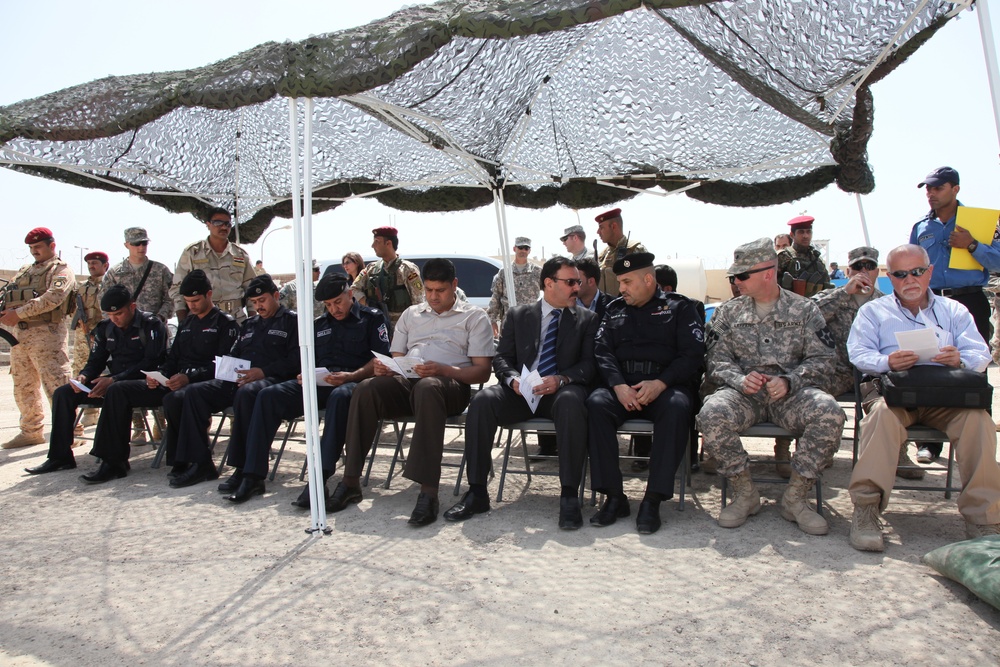 JCC Abu Ghraib Transfer Ceremony