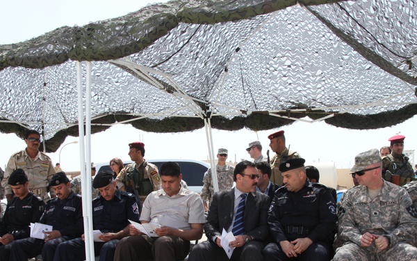JCC Abu Ghraib Transfer Ceremony