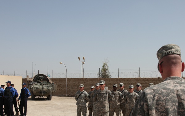 JCC Abu Ghraib Transfer Ceremony