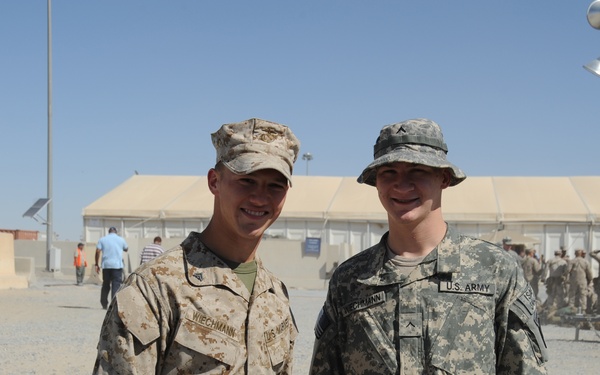 Chance meeting in Kuwait