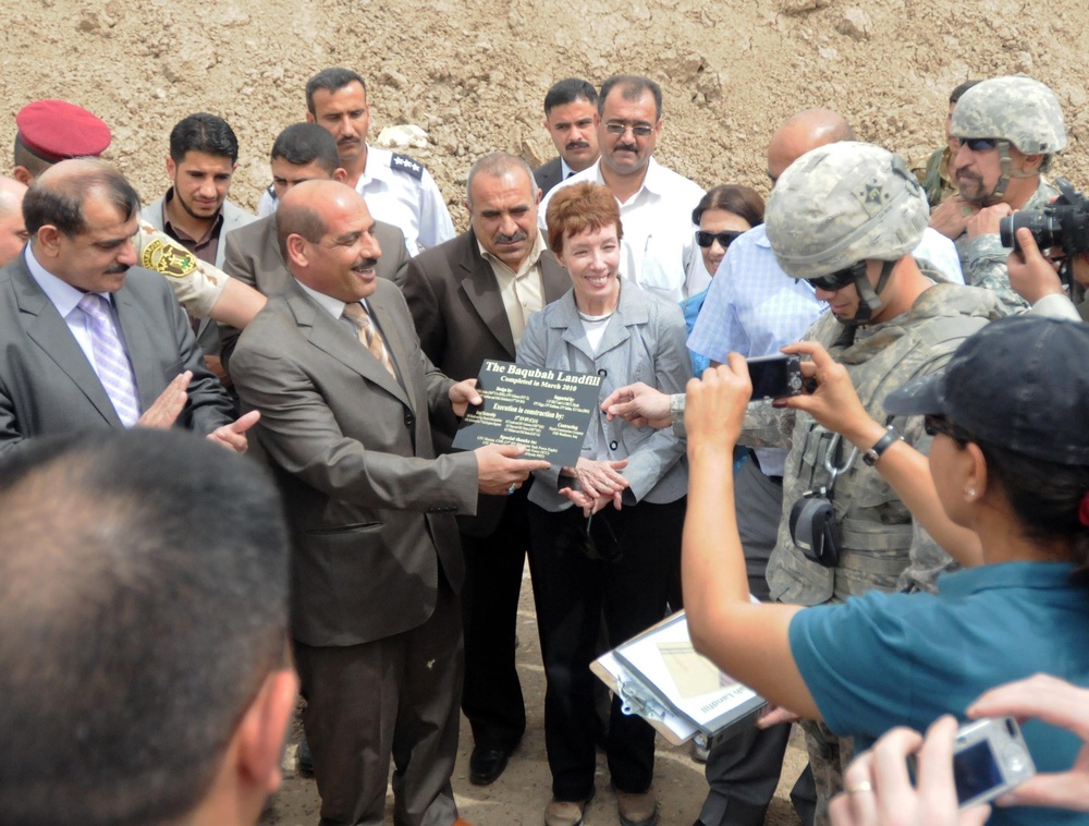 Cleaning up the streets in Baqubah