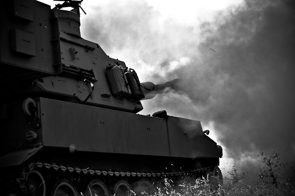 Bringing Out the Big Guns: 1st Battalion 9th Field Artillery Perform a Weapons Calibrations Test