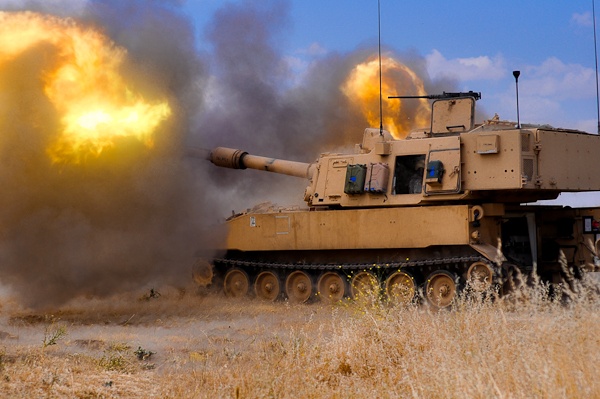 Bringing Out the Big Guns: 1st Battalion 9th Field Artillery Perform a Weapons Calibrations Test