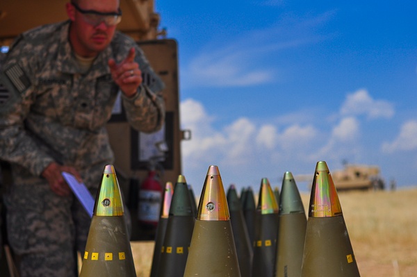 Bringing Out the Big Guns: 1st Battalion 9th Field Artillery Perform a Weapons Calibrations Test