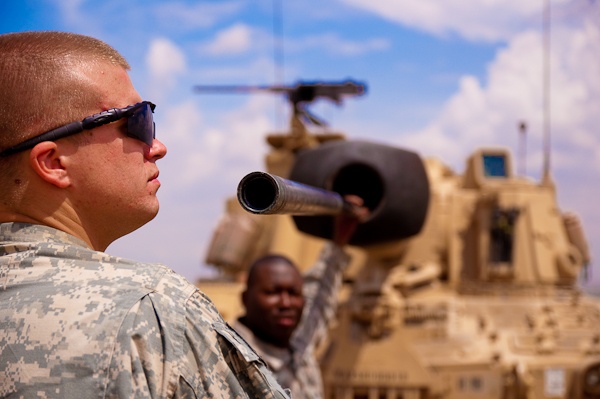 Bringing Out the Big Guns: 1st Battalion 9th Field Artillery Perform a Weapons Calibrations Test