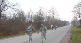 Camp Atterbury Team Honors Bataan Death March