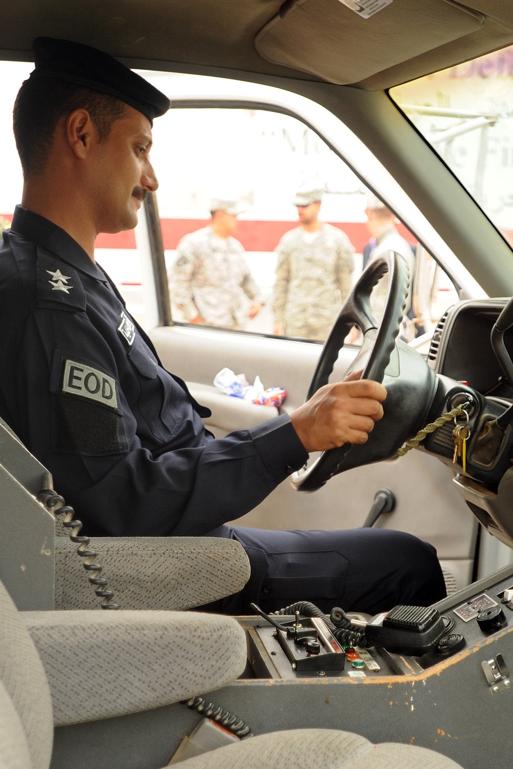 Iraqi Fire Academy receives first ambulance