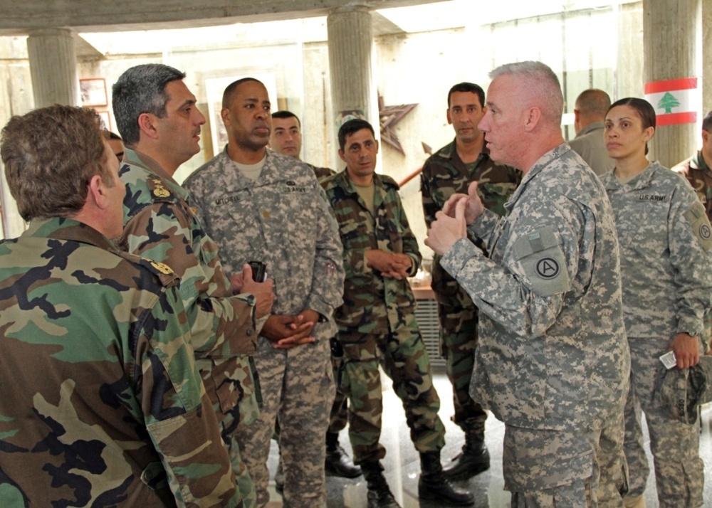 Third Army partners with Lebanon for Public Affairs exchange
