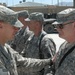 Brigade Historian Earns Combat Patch