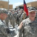 HHC Commader Patches the 1st Sgt.