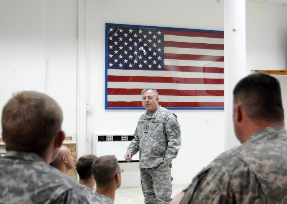 Inspector General of the Army visits Task Force Sinai Soldiers