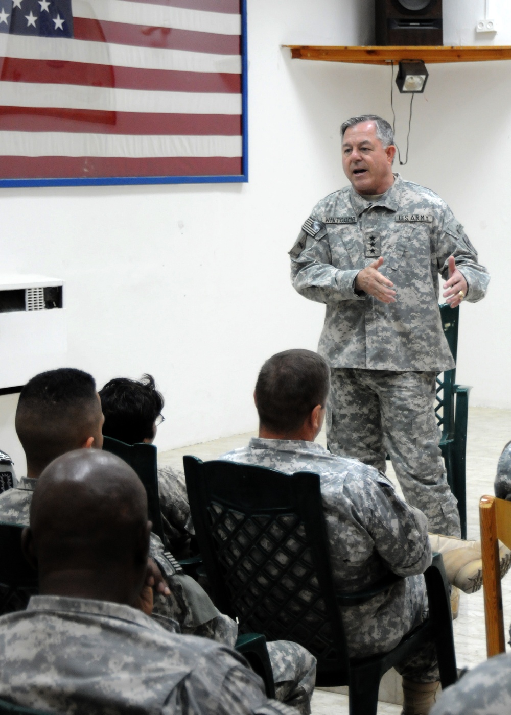 Inspector General of the Army visits Task Force Sinai Soldiers