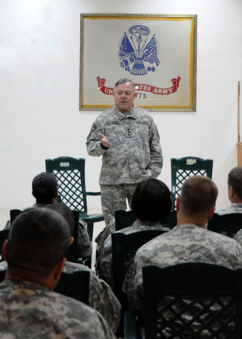 Inspector General of the Army visits Task Force Sinai Soldiers