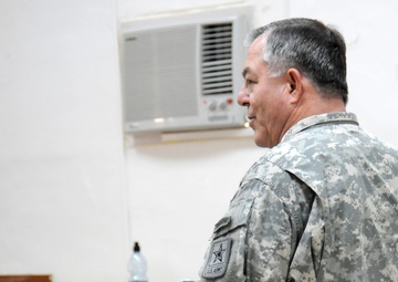 Inspector General of the Army visits Task Force Sinai Soldiers