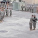 Deployed Security Forces Lead Wing Retreat Ceremony in Southwest Asia