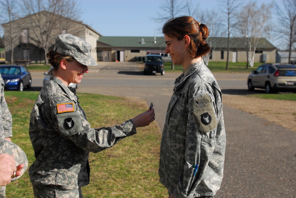 Northfield Guard Soldier Promoted to Sergeant