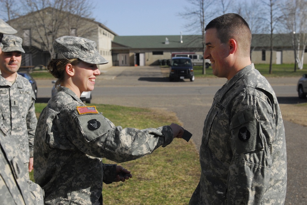 Fairmont Guard Soldier Promoted to Sergeant