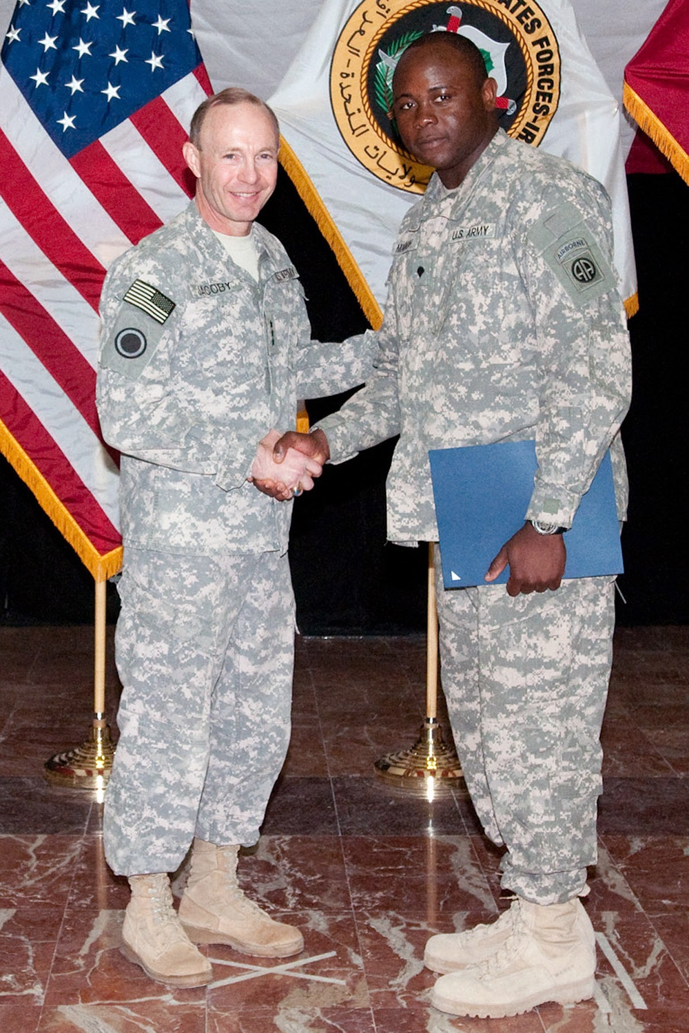 Paratrooper from Sierra Leone becomes U.S. citizen