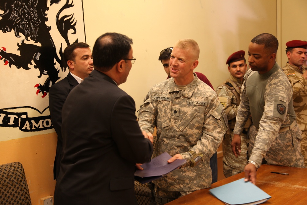 Turnover of Forward Operating Base Paliwoda